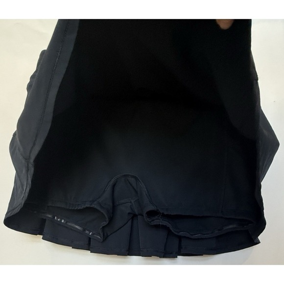 Crz Yoga Pleated Tennis Skirt Skort Size L Golfcore Pickleball Outdoor Navy Prep - Picture 5 of 13